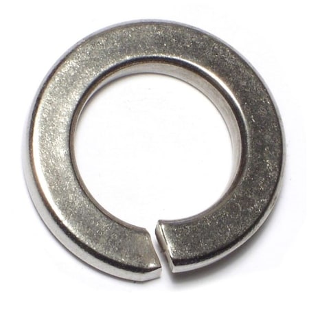 Midwest Fastener Split Lock Washer, For Screw Size 1 in 18-8 Stainless Steel, Plain Finish, 4 PK 74908
